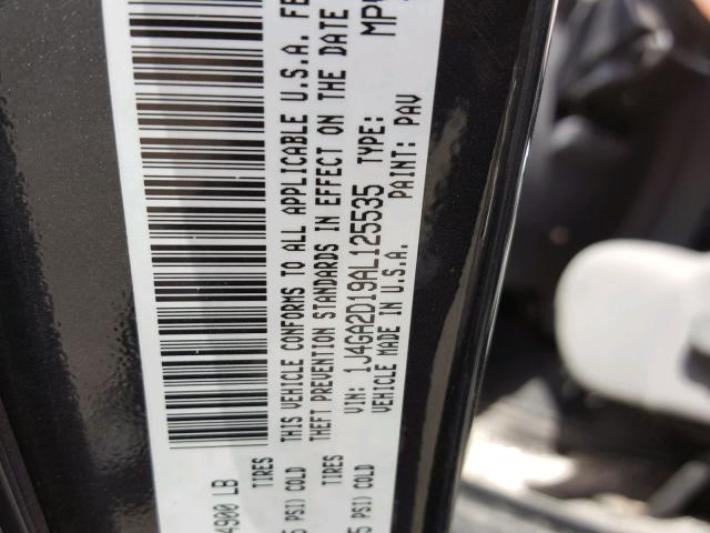 1J4GA2D19AL125535 - 2010 JEEP WRANGLER S Qara foto 10