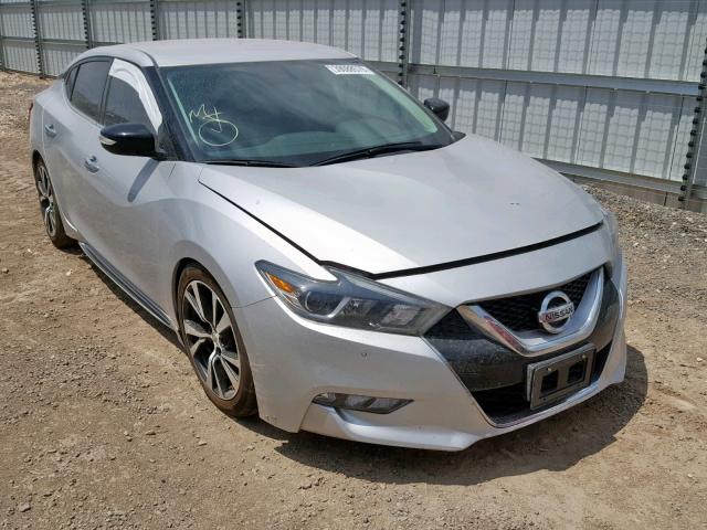 1N4AA6AP5GC434381 - 2016 NISSAN MAXIMA 3.5 SILVER photo 1