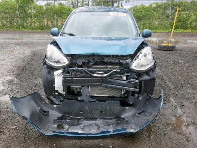 3N1CK3CP6HL262916 - 2017 NISSAN MICRA BLUE photo 9