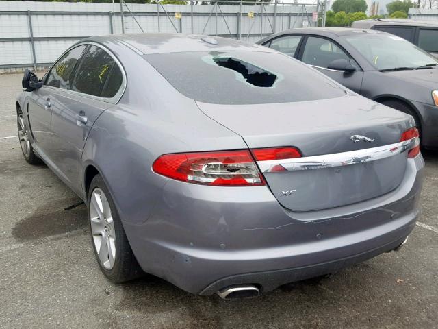 SAJWA05B59HR07098 - 2009 JAGUAR XF LUXURY GRAY photo 3