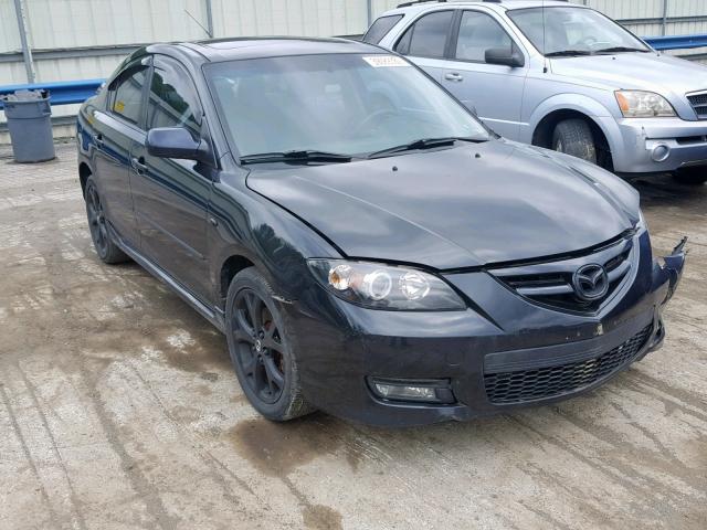 JM1BK324081864329 - 2008 MAZDA 3 S BLACK photo 1