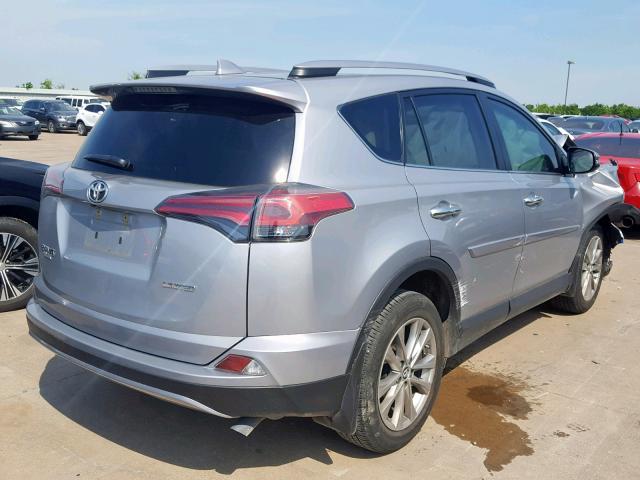 2T3YFREV3JW417278 - 2018 TOYOTA RAV4 LIMIT SILVER photo 4