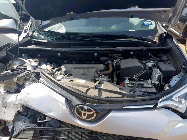 2T3YFREV3JW417278 - 2018 TOYOTA RAV4 LIMIT SILVER photo 7