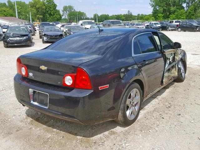 1G1ZH57B18F169790 - 2008 CHEVROLET MALIBU 1LT 黑色 照片 4