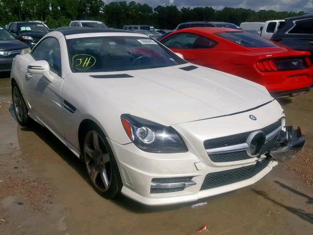 WDDPK4HAXDF060017 - 2013 MERCEDES-BENZ SLK 250 WHITE photo 1