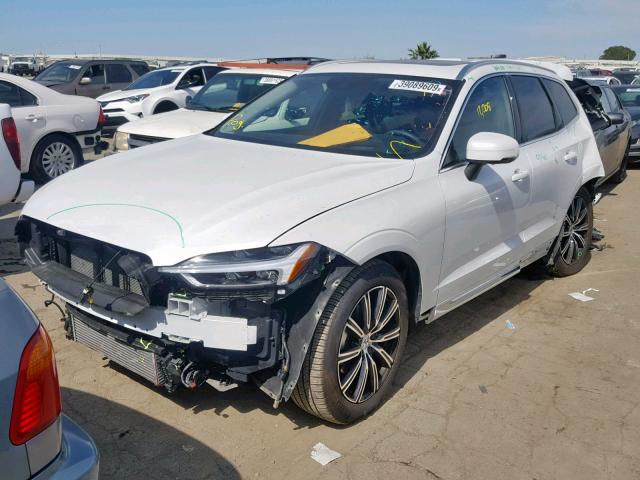 LYV102RL1KB227779 - 2019 VOLVO XC60 T5 WHITE photo 2