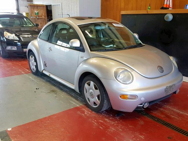 3VWCC21CXXM460750 - 1999 VOLKSWAGEN NEW BEETLE SILVER photo 1