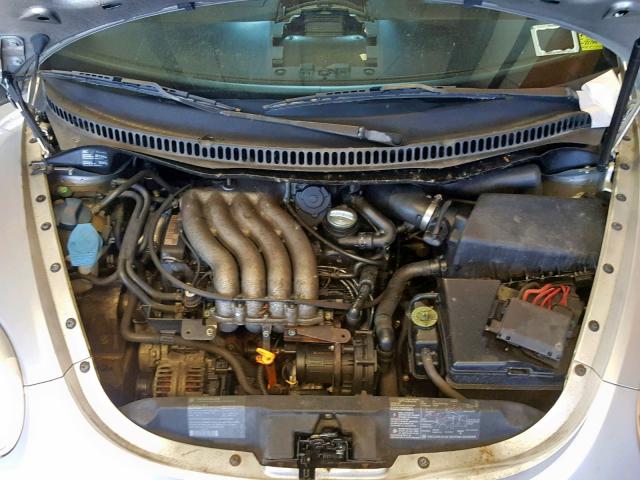 3VWCC21CXXM460750 - 1999 VOLKSWAGEN NEW BEETLE SILVER photo 7