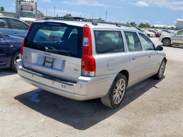 YV1SW592362581624 - 2006 VOLVO V70 2.5T SILVER photo 4