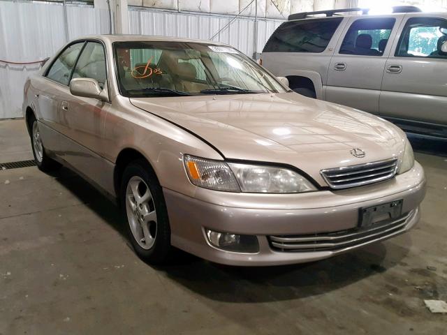 JT8BF28G210312163 - 2001 LEXUS ES 300 BEIGE photo 1