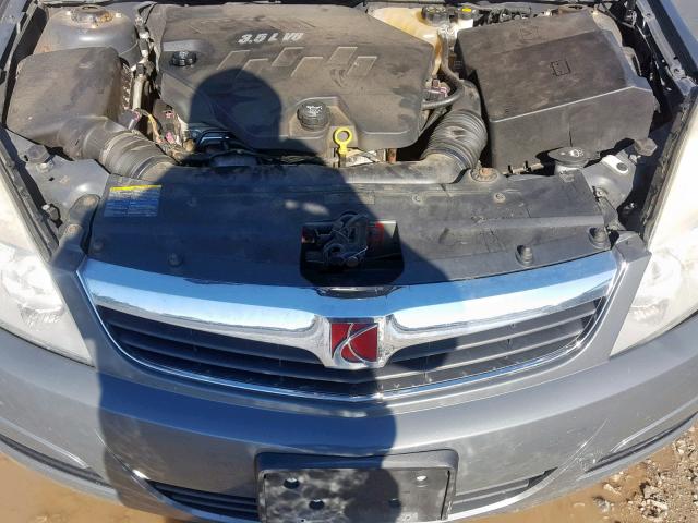 1G8ZS57N97F315655 - 2007 SATURN AURA XE GRAY photo 7