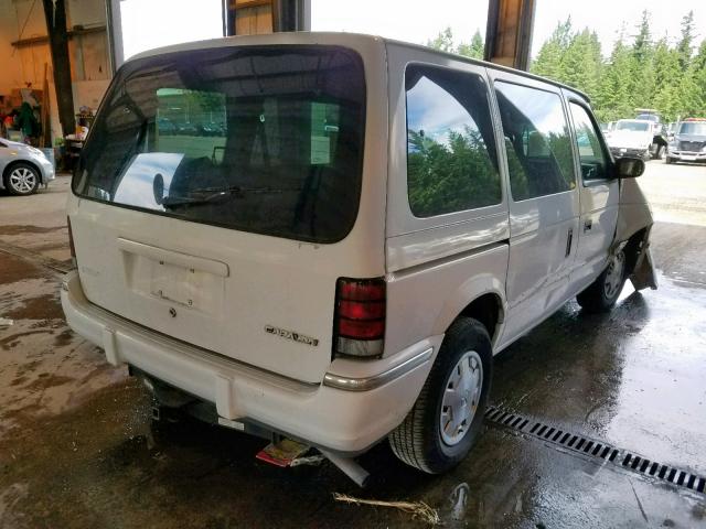 2B4GH2536NR650628 - 1992 DODGE CARAVAN WHITE photo 4