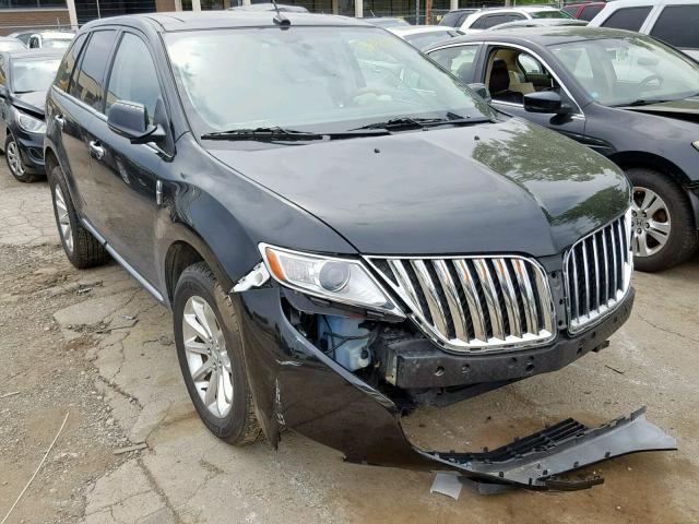 2LMDJ8JK5DBL46420 - 2013 LINCOLN MKX BLACK photo 1