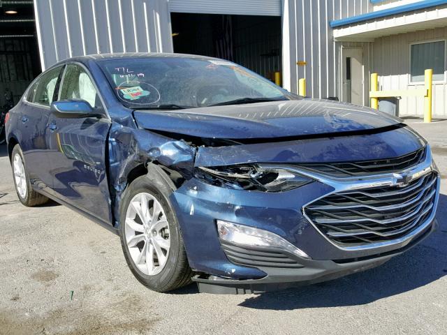 1G1ZF5SUXKF189901 - 2019 CHEVROLET MALIBU HYB BLUE photo 1