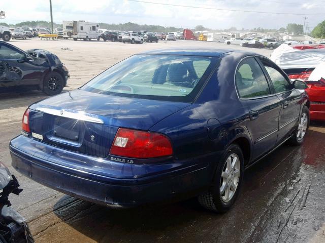 1MEFM55S1YG616975 - 2000 MERCURY SABLE LS P PURPLE photo 4