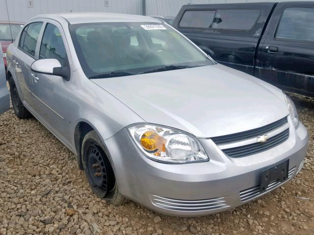 1G1AT58H097128030 - 2009 CHEVROLET COBALT LT SILVER photo 1