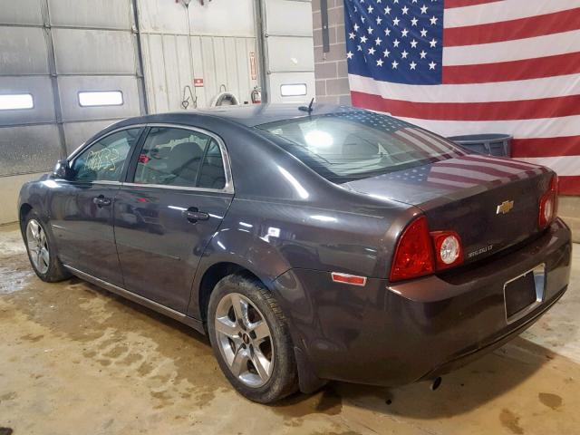 1G1ZC5EB4AF254095 - 2010 CHEVROLET MALIBU 1LT 灰色 照片 3