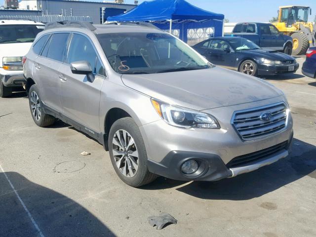 4S4BSENC4H3392733 - 2017 SUBARU OUTBACK 3. GRAY photo 1