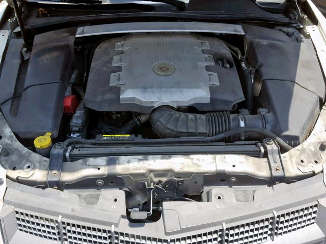 1G6DV57V880147649 - 2008 CADILLAC CTS HI FEA WHITE photo 7