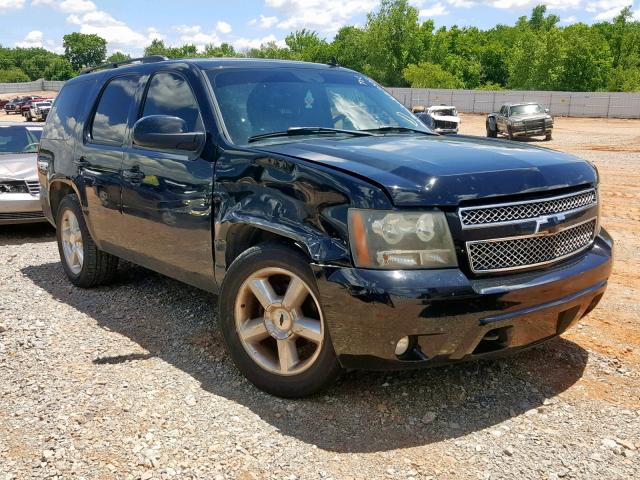 1GNFC13077R377182 - 2007 CHEVROLET TAHOE C150 BLACK photo 1