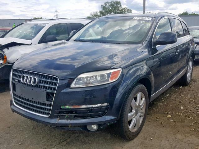 WA1BV94L87D039967 - 2007 AUDI Q7 4.2 QUA BLUE photo 2