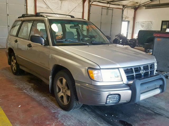 JF1SF6555XG711750 - 1999 SUBARU FORESTER S GRAY photo 1