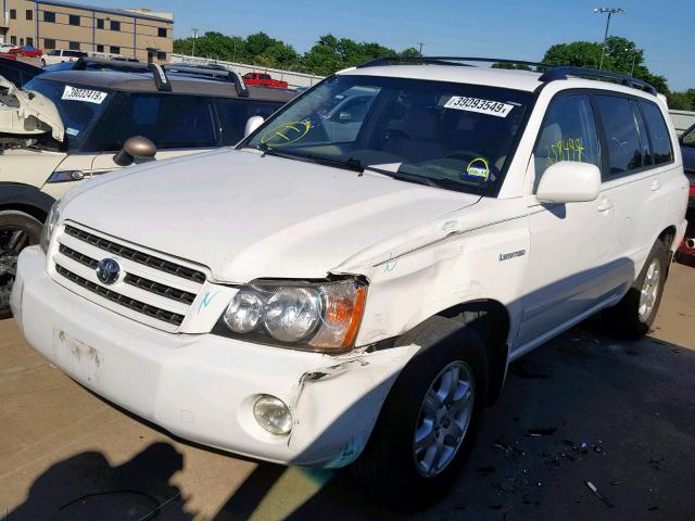 JTEGF21A730074774 - 2003 TOYOTA HIGHLANDER SILVER photo 9