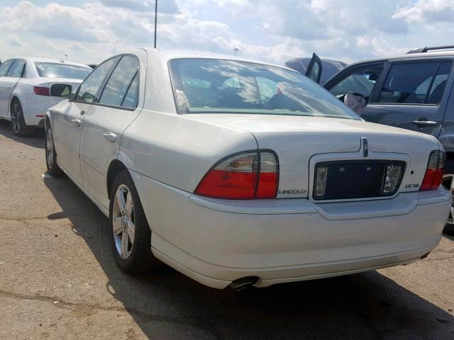 1LNFM87A46Y639953 - 2006 LINCOLN LS WHITE photo 3