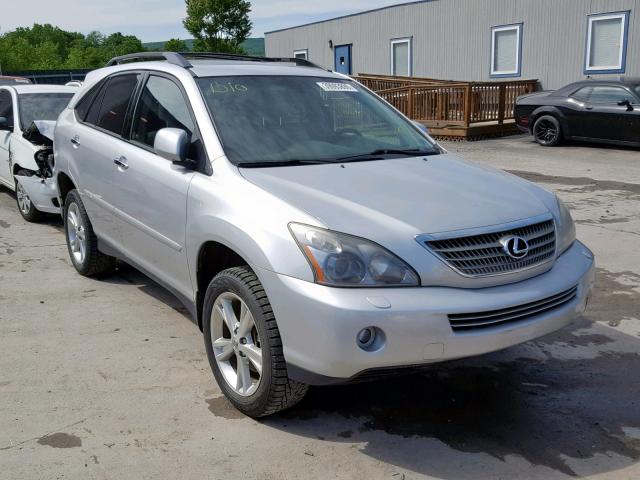 JTJHW31UX82070994 - 2008 LEXUS RX 400H SILVER photo 1