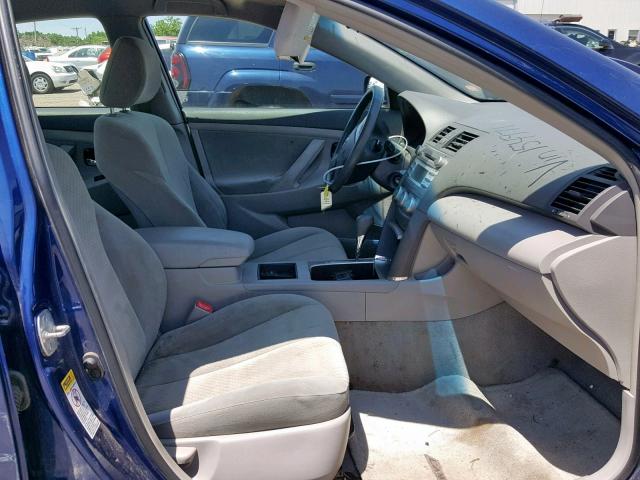 4T1BE46K37U154971 - 2007 TOYOTA CAMRY NEW BLUE photo 5