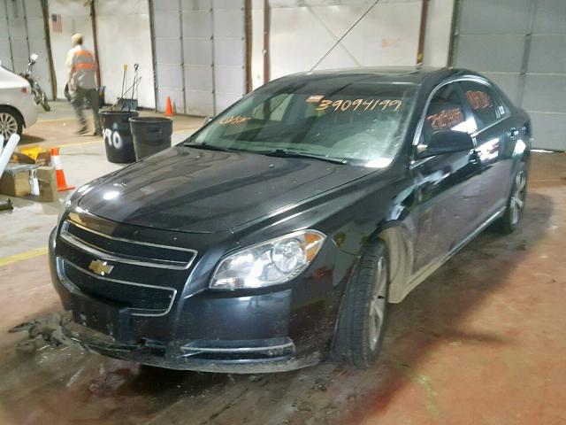 1G1ZC5E12BF224036 - 2011 CHEVROLET MALIBU 1LT 黑色 照片 2
