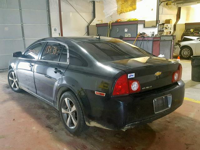 1G1ZC5E12BF224036 - 2011 CHEVROLET MALIBU 1LT 黑色 照片 3