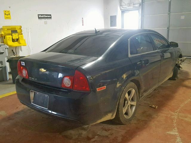 1G1ZC5E12BF224036 - 2011 CHEVROLET MALIBU 1LT 黑色 照片 4