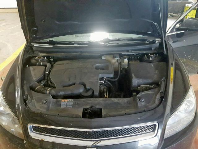 1G1ZC5E12BF224036 - 2011 CHEVROLET MALIBU 1LT 黑色 照片 7