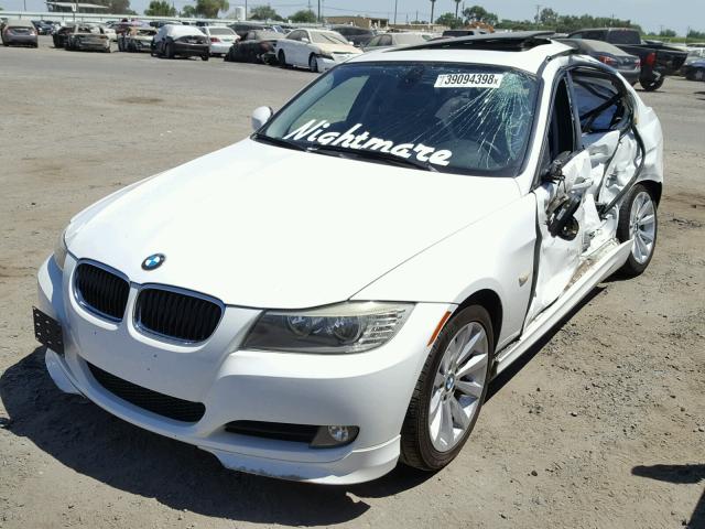 WBAPH5G52BNM77960 - 2011 BMW 328 I SULE WHITE photo 2