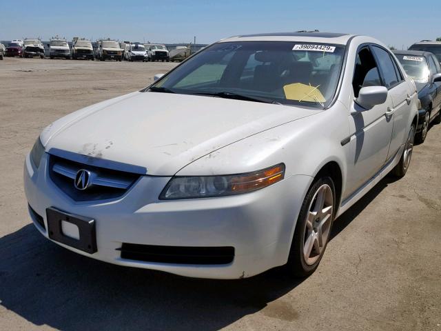 19UUA65576A056544 - 2006 ACURA 3.2TL WHITE photo 2