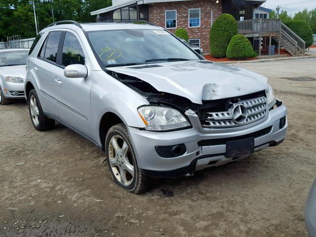 4JGBB86E66A095005 - 2006 MERCEDES-BENZ ML 350 SILVER photo 1