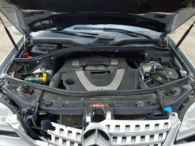 4JGBB86E66A095005 - 2006 MERCEDES-BENZ ML 350 SILVER photo 7