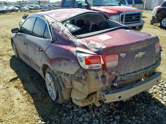 1G11C5SL3FF292368 - 2015 CHEVROLET MALIBU 1LT RED photo 3