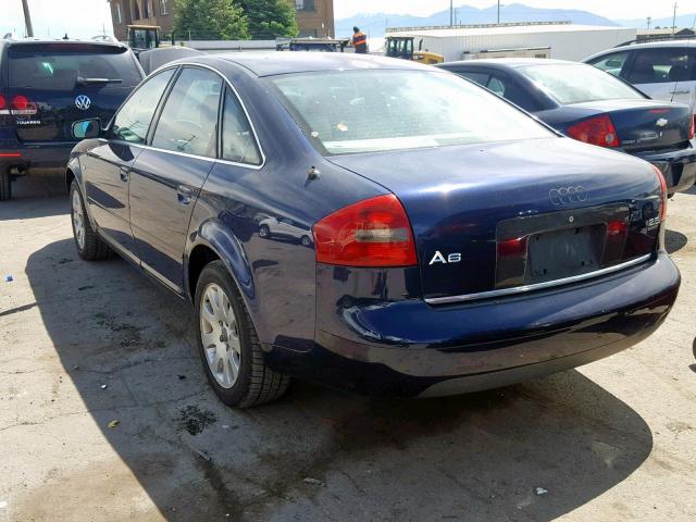 WAUBA24B3WN100745 - 1998 AUDI A6 2.8 QUA BLUE photo 3