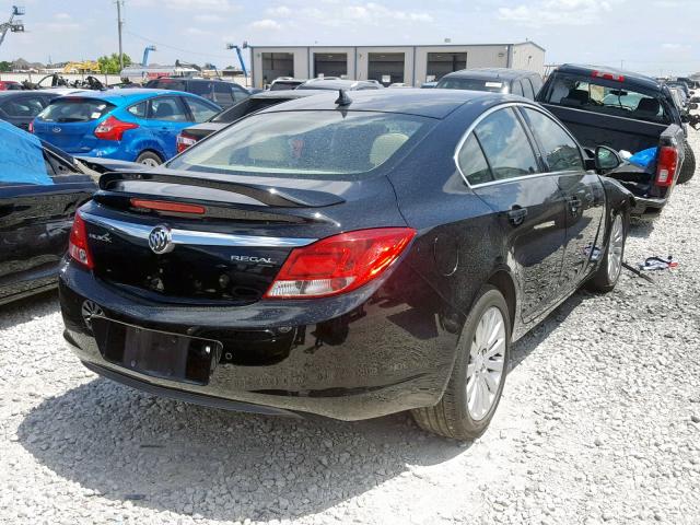 2G4GS5EK8C9159824 - 2012 BUICK REGAL PREM BLACK photo 4