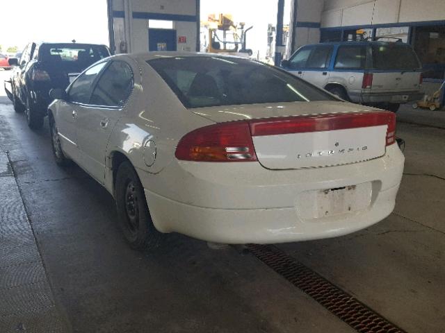 2B3HD46RX1H658833 - 2001 DODGE INTREPID S WHITE photo 3