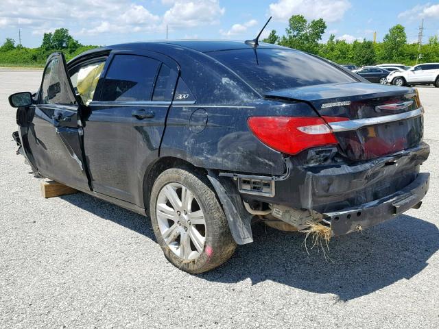 1C3CCBAB9DN704923 - 2013 CHRYSLER 200 LX BLACK photo 3