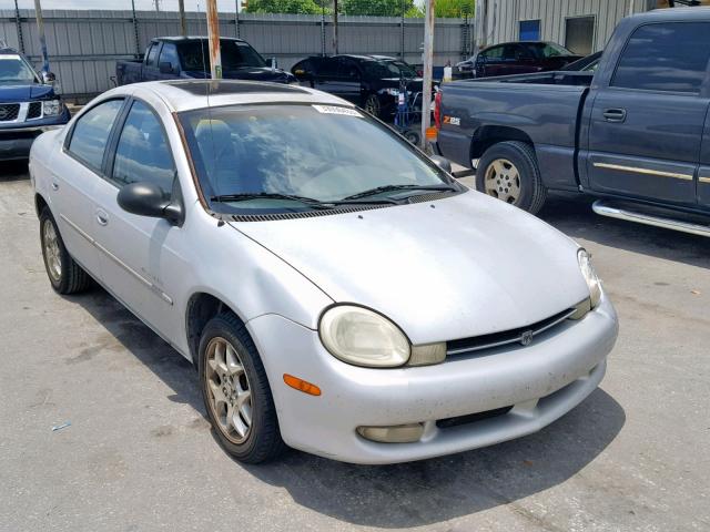 1B3ES46C81D156033 - 2001 DODGE NEON SE SILVER photo 1