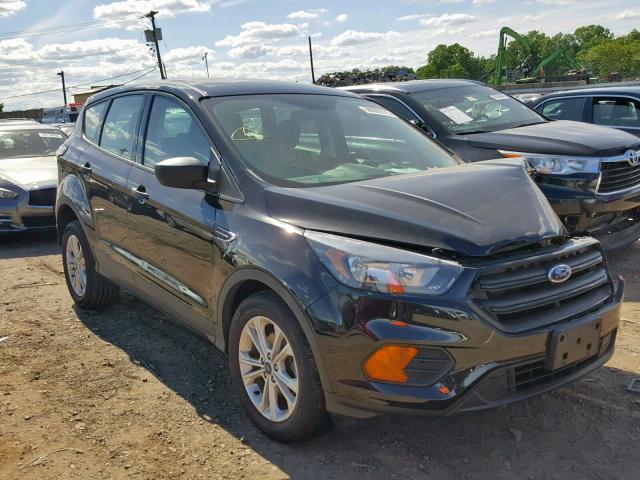 1FMCU0F7XJUA46785 - 2018 FORD ESCAPE S BLACK photo 1