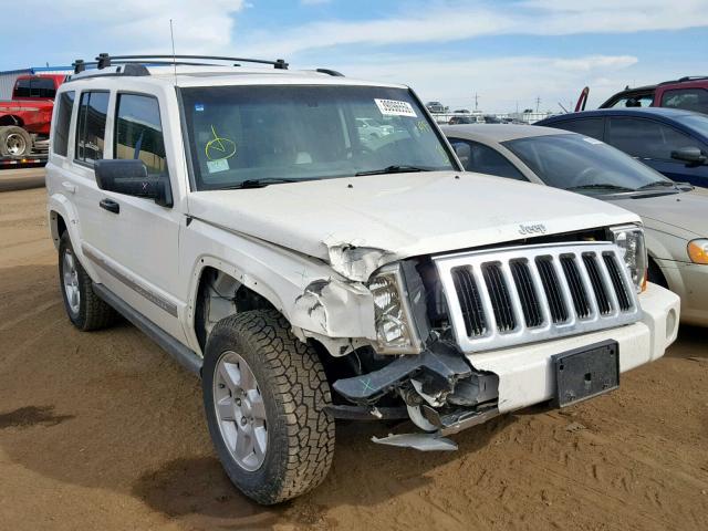 1J8HG58257C654981 - 2007 JEEP COMMANDER WHITE photo 1