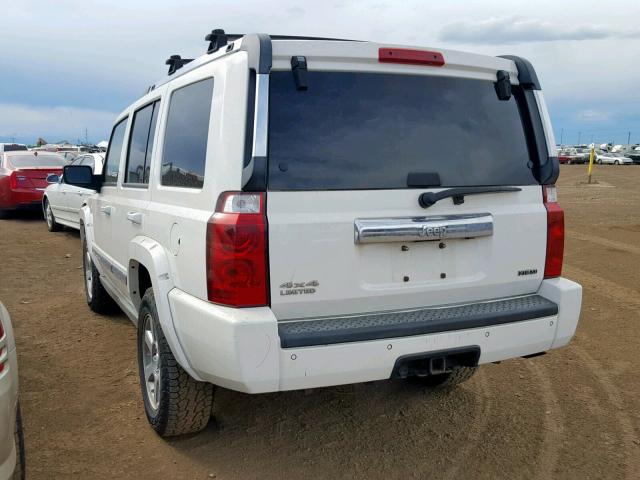 1J8HG58257C654981 - 2007 JEEP COMMANDER WHITE photo 3
