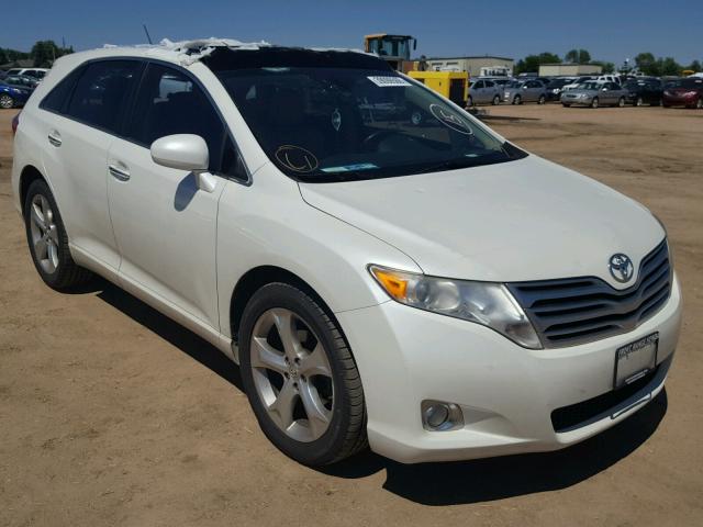 4T3BK11A49U002245 - 2009 TOYOTA VENZA BASE WHITE photo 1