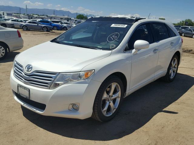 4T3BK11A49U002245 - 2009 TOYOTA VENZA BASE WHITE photo 2