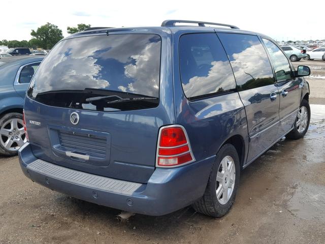 2MRDA22295BJ05714 - 2005 MERCURY MONTEREY L BLUE photo 4